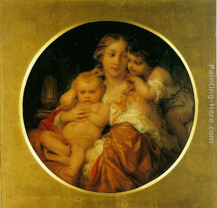 Paul Delaroche Mother and Child